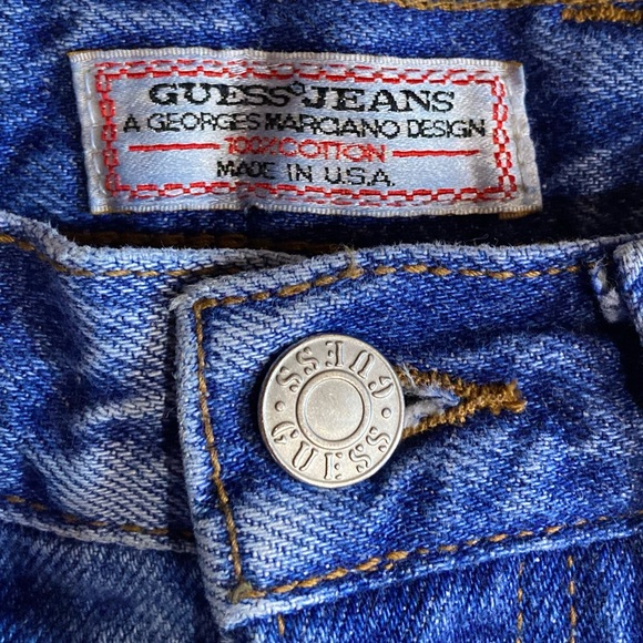 Guess Women's Straight Leg Blue Jeans - Picture 3 of 6